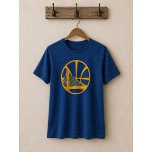 Threadfast Apparel Golden State Warriors Graphic Tee Heather Blue 2XL NWT
